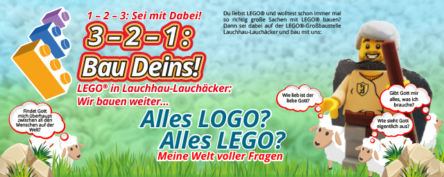 2020-LEGO® in Lauchhau-Lauchäcker! Der gute Hirte - Psalm 23 als Thema für LEGO-Tage / Woche