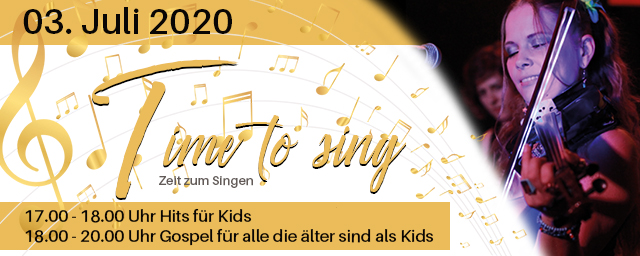 Time to Sing | Unter der Leitung von YVI SZONCSO